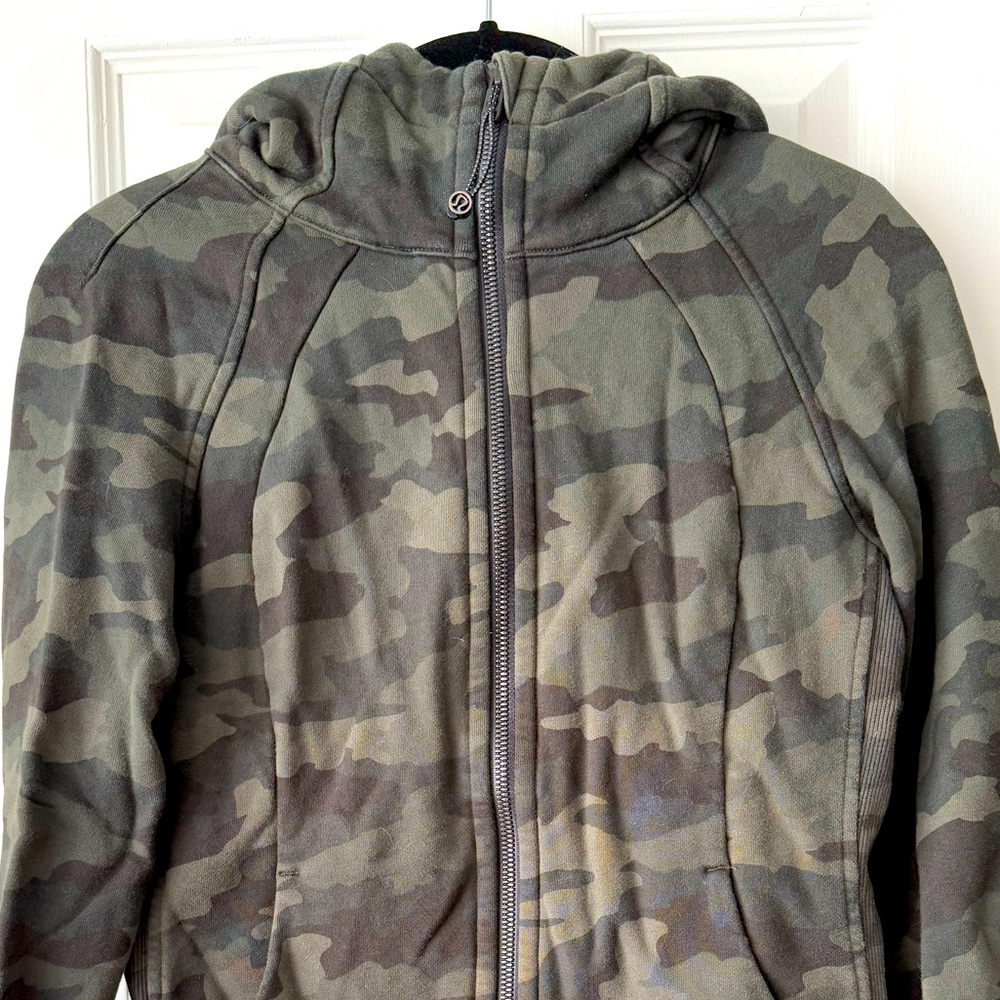 Lululemon Camo Scuba Hoodie